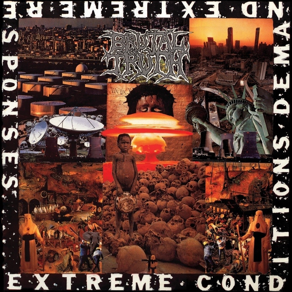 Brutal Truth - Extreme Conditions Demand Extreme Responses (1992) Cover