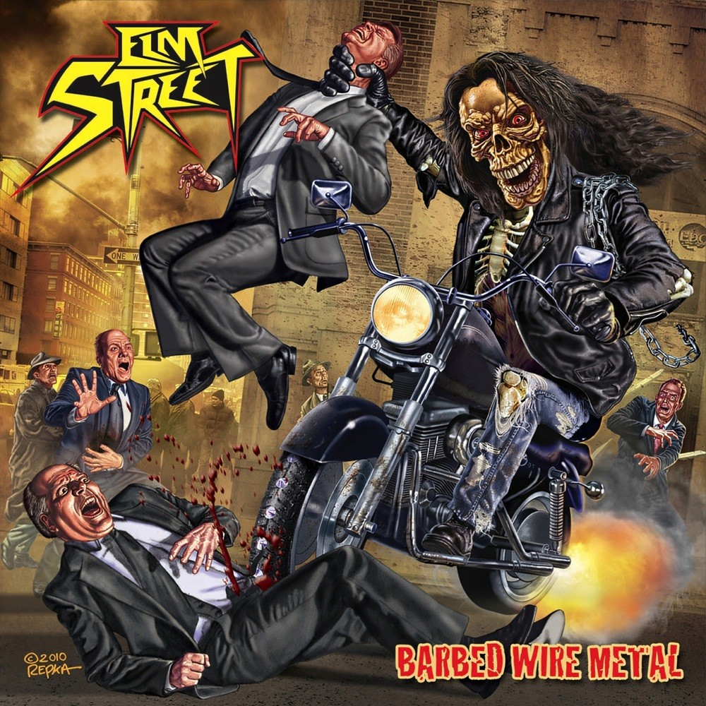 Elm Street - Barbed Wire Metal (2011) Cover
