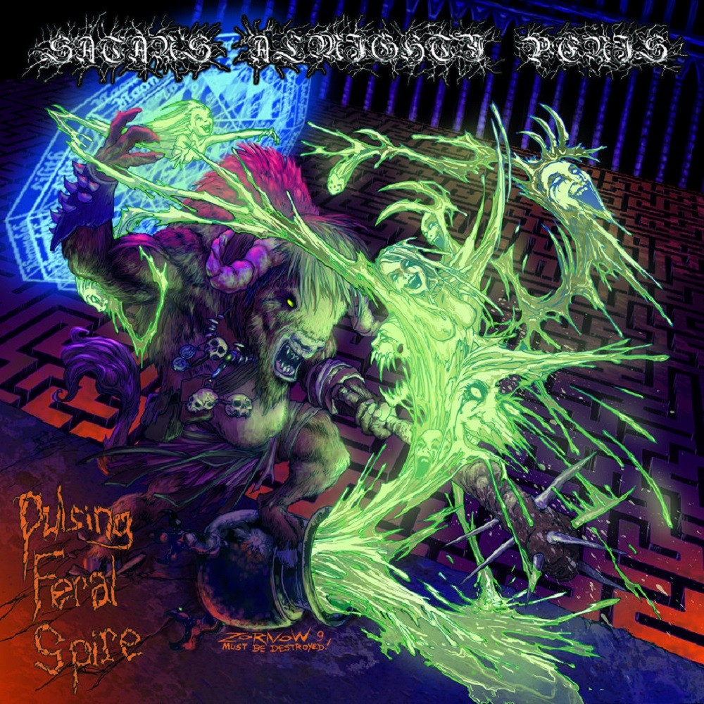 Satan's Almighty Penis - Pulsing Feral Spire (2010) Cover