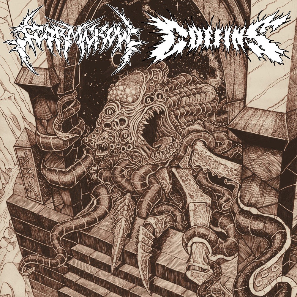 Stormcrow / Coffins - Stormcrow / Coffins (2010) Cover