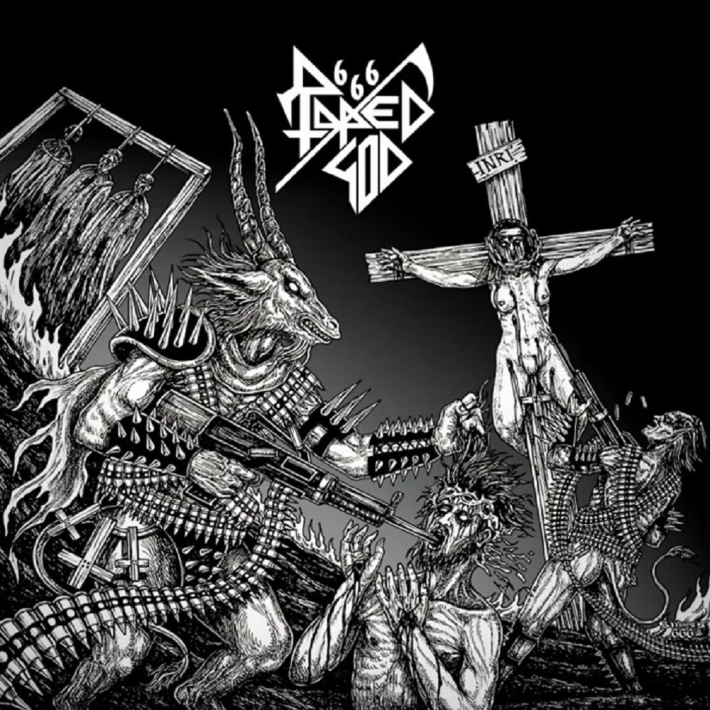 Raped God 666 - The Executioner (2008) Cover