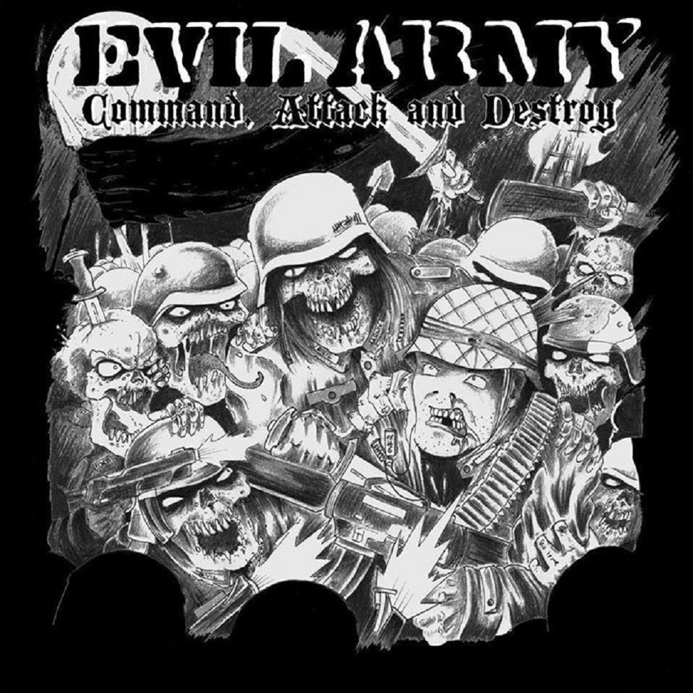 Evil Army - Command, Attack and Destroy (2015) Cover