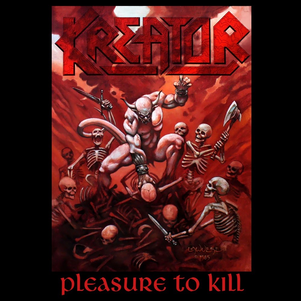 Kreator - Pleasure to Kill (1986) Cover