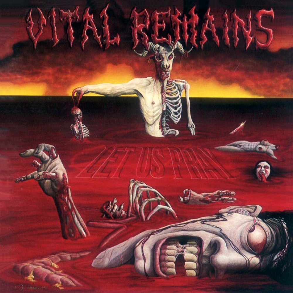 Vital Remains - Let Us Pray (1992) Cover