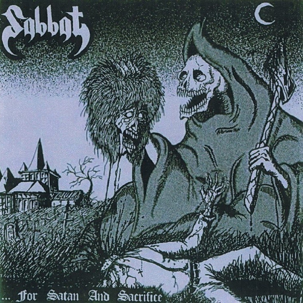 Sabbat (JPN) - ...for Satan and Sacrifice (1995) Cover