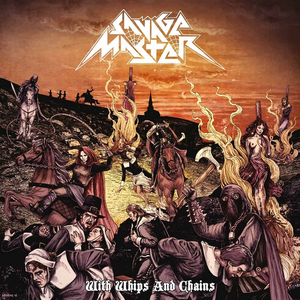 Savage Master - With Whips and Chains (2016) Cover