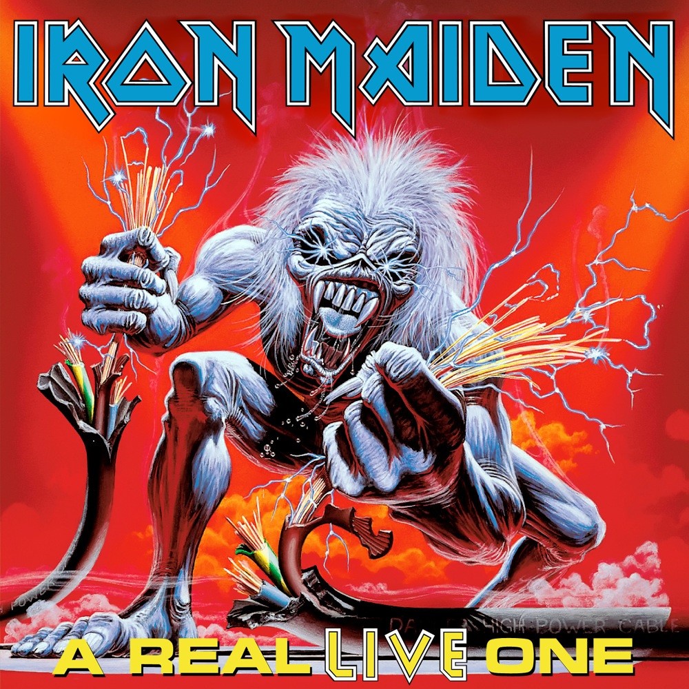 Iron Maiden - A Real Live One (1993) Cover