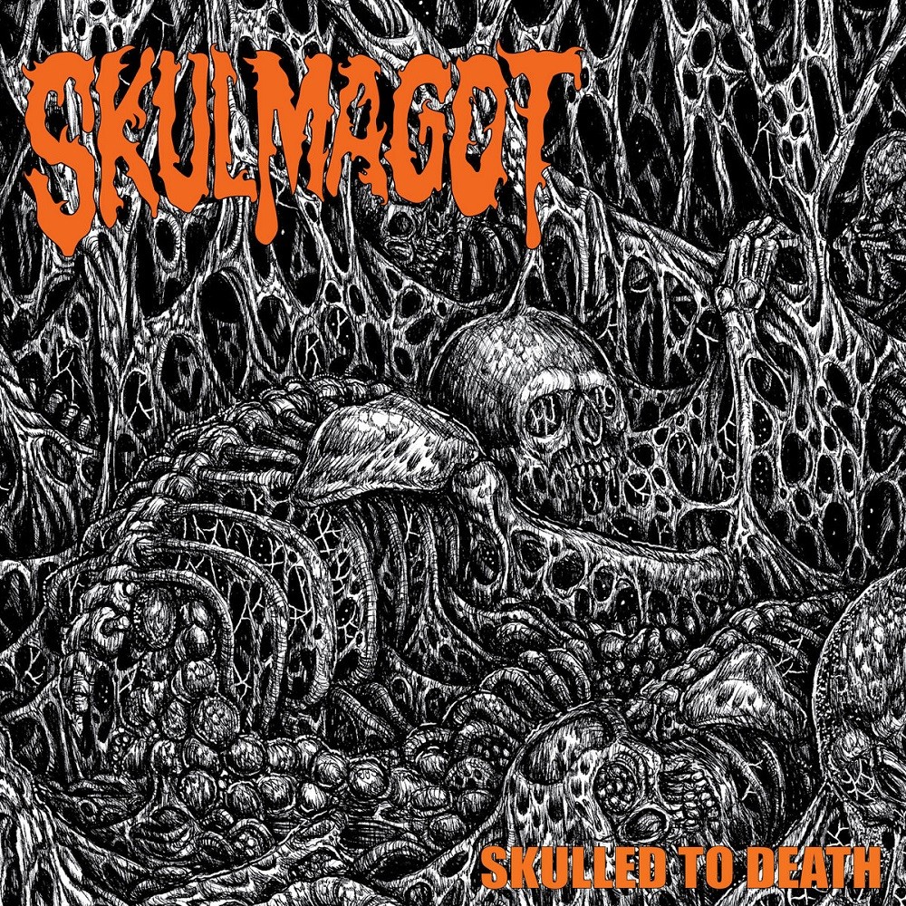 Skulmagot - Skulled to Death (2018) Cover
