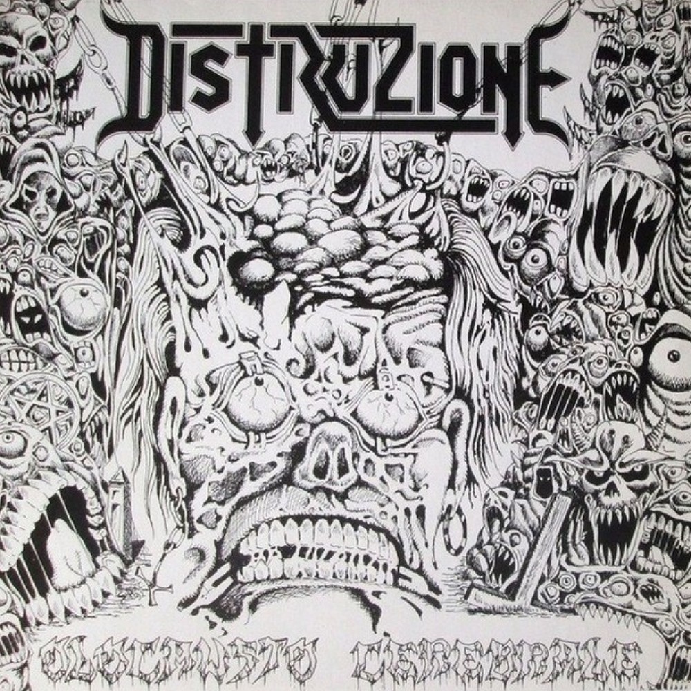 Distruzione - Olocausto Cerebrale (1992) Cover