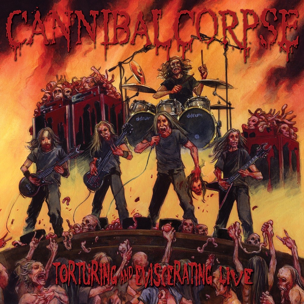 Cannibal Corpse - Torturing and Eviscerating Live (2013) Cover
