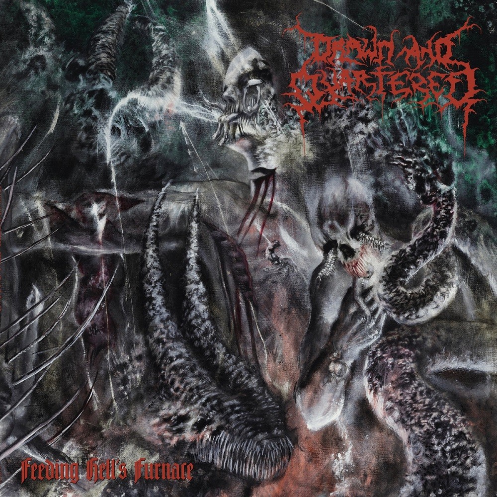 Drawn and Quartered - Feeding Hell's Furnace (2012) Cover