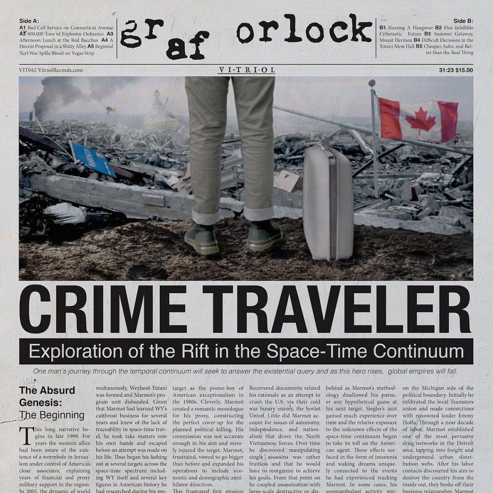 Graf Orlock - Crime Traveler (2016) Cover
