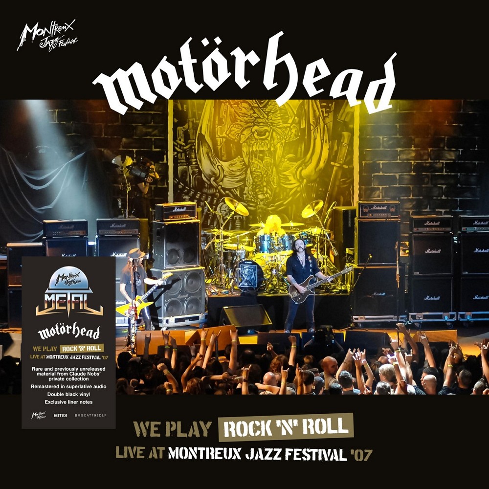 Motörhead - We Play Rock 'N' Roll: Live at Montreux Jazz Festival '07 (2023) Cover