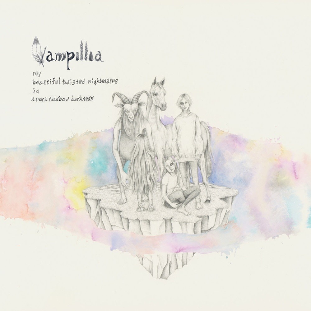 Vampillia - My Beautiful Twisted Nightmares in Aurora Rainbow Darkness (2014) Cover