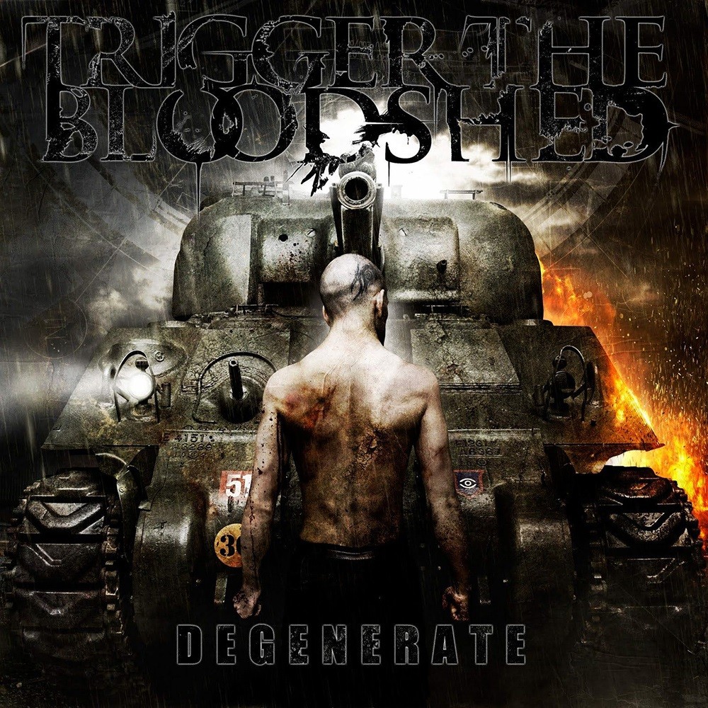 Trigger the Bloodshed - Degenerate (2010) Cover