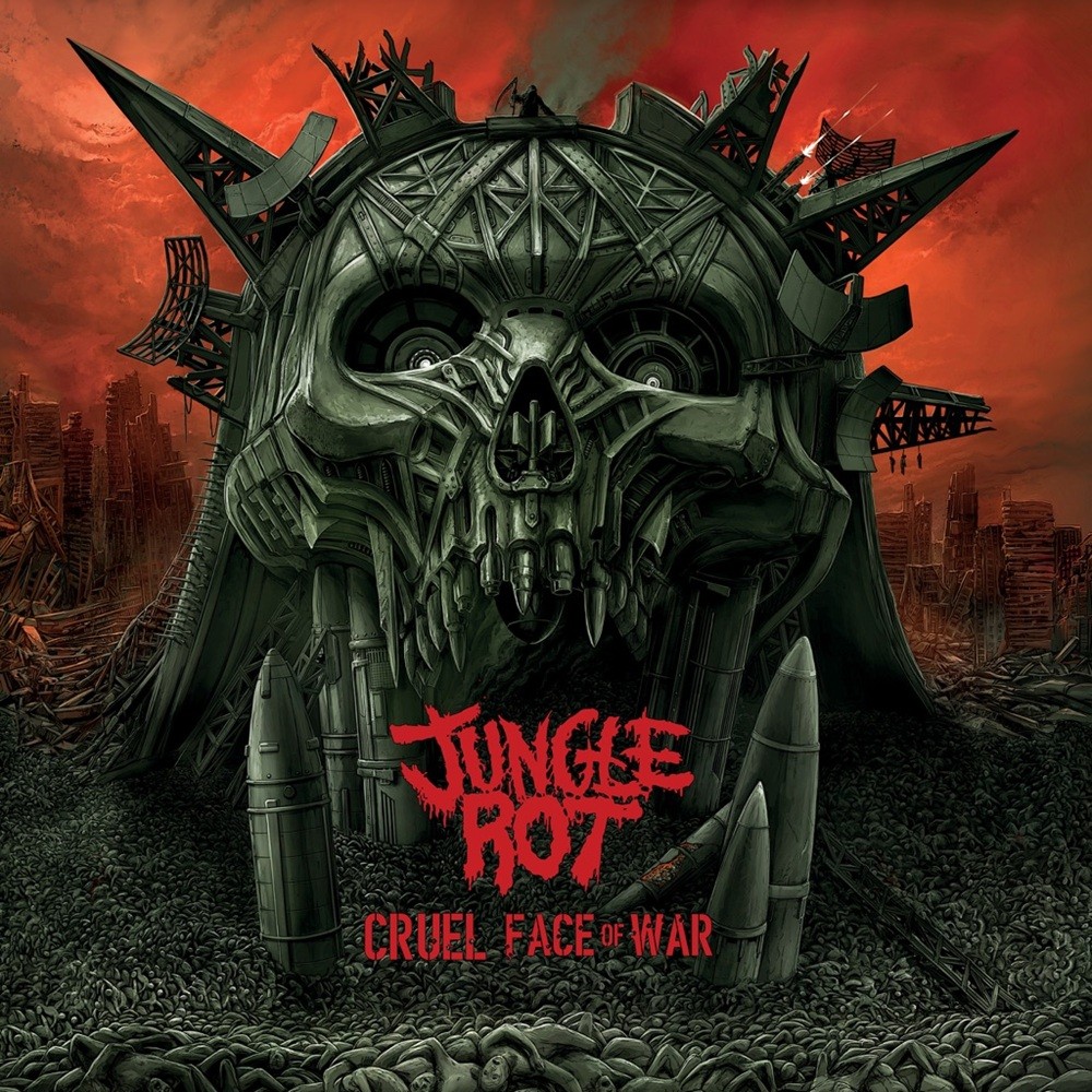 Jungle Rot - Cruel Face of War (2026) Cover