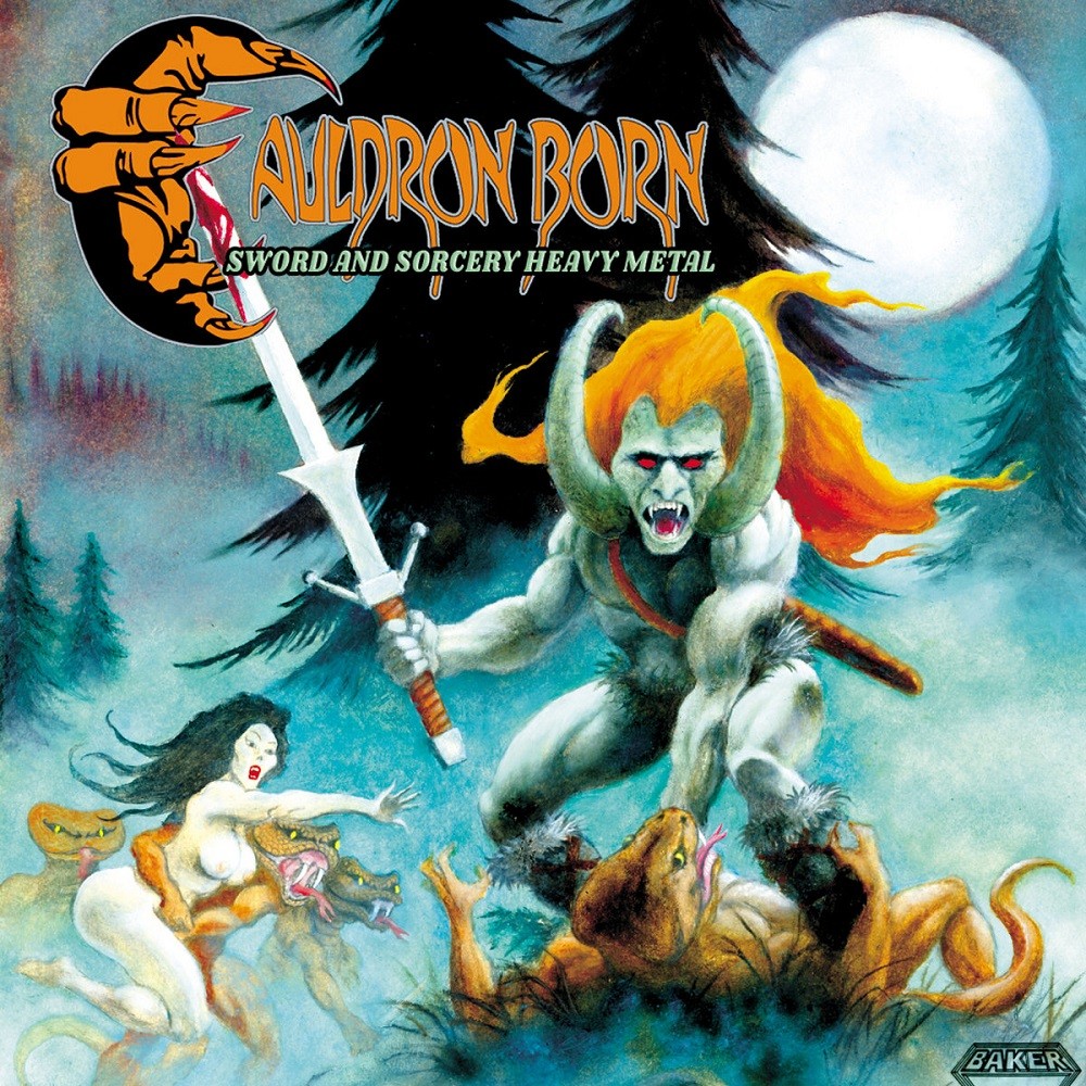 Cauldron Born - Sword and Sorcery Heavy Metal (2014) Cover