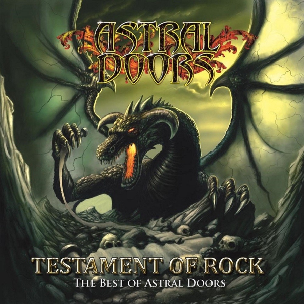Astral Doors - Testament of Rock: The Best of Astral Doors (2010) Cover