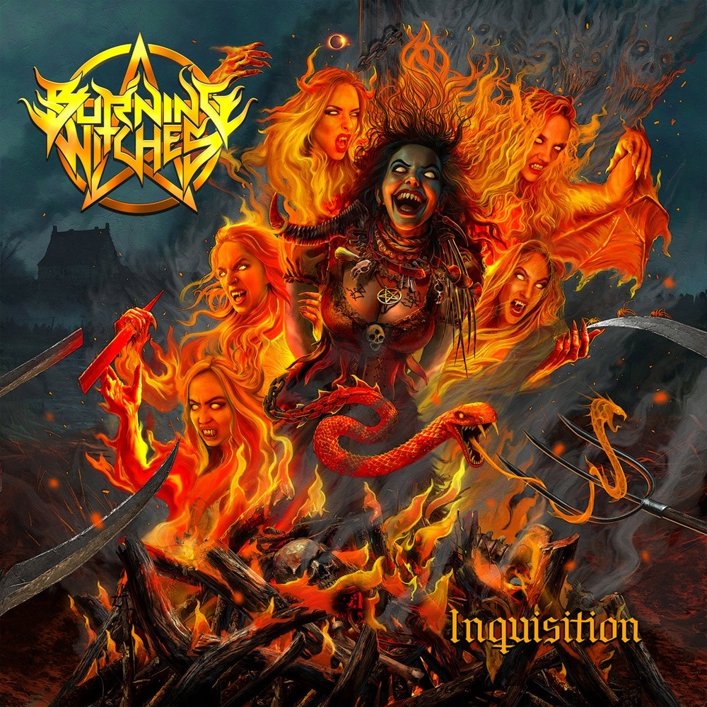 Burning Witches - Inquisition (2025) Cover