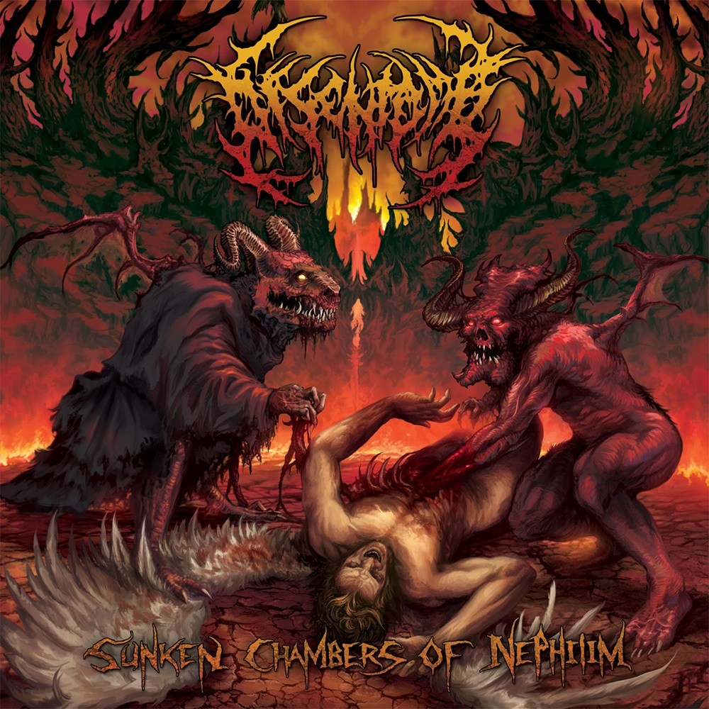 Disentomb - Sunken Chambers of Nephilim (2010) Cover