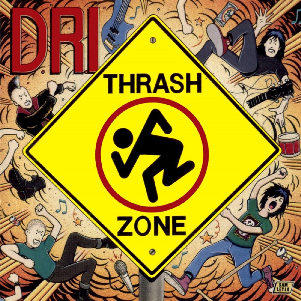 D.R.I. - Thrash Zone (1989) Cover