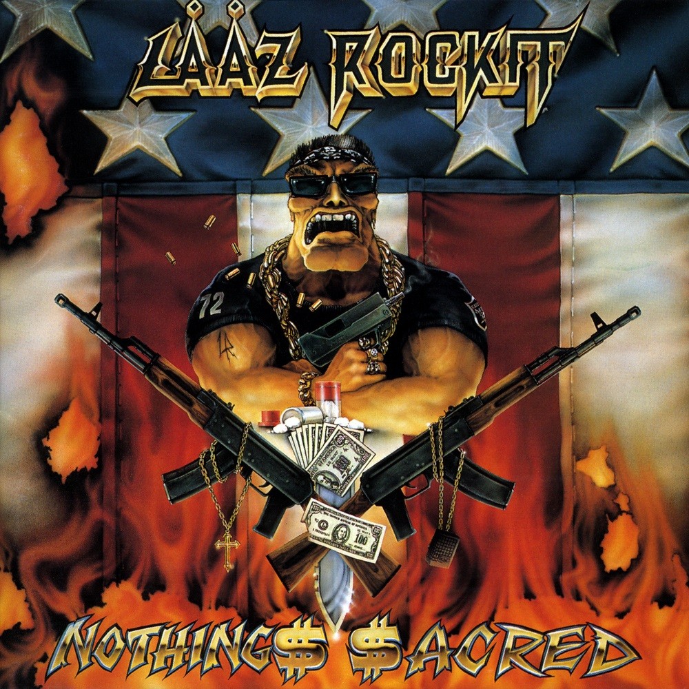Lååz Rockit - Nothing$ $acred (1991) Cover