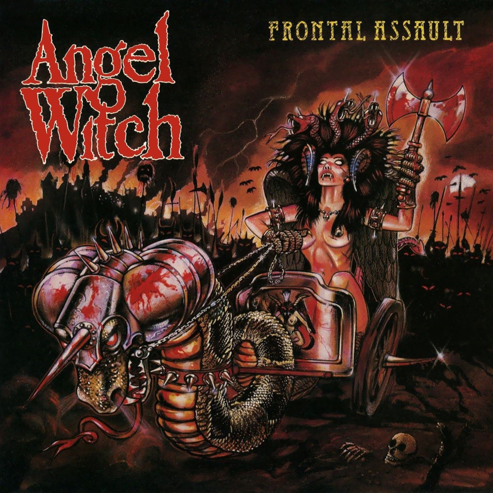 Angel Witch - Frontal Assault (1986) Cover