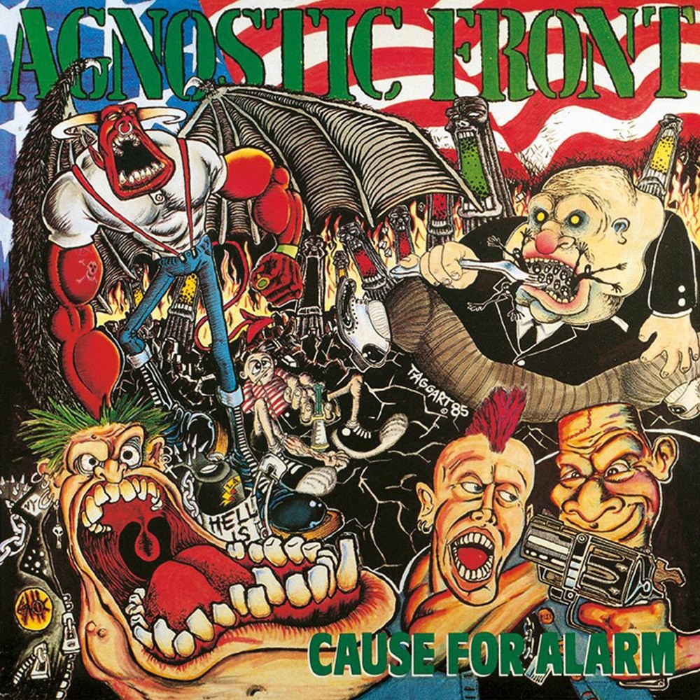 Agnostic Front - Cause for Alarm (1986) Cover
