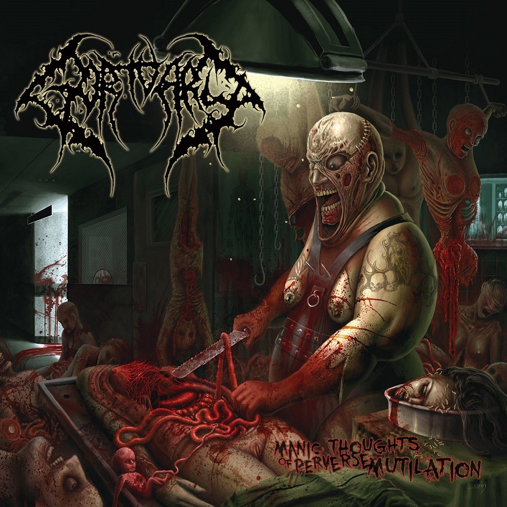 Gortuary - Manic Thoughts of Perverse Mutilation (2008) Cover