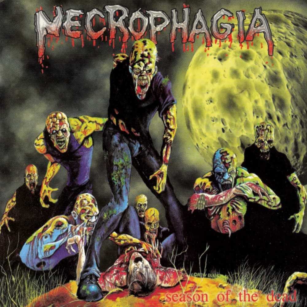 Necrophagia - Season of the Dead (1987) Cover