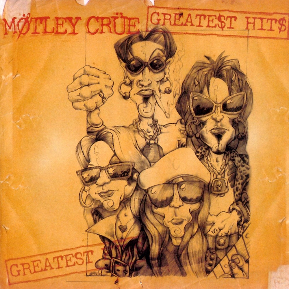 Mötley Crüe - Greatest Hits (1998) Cover