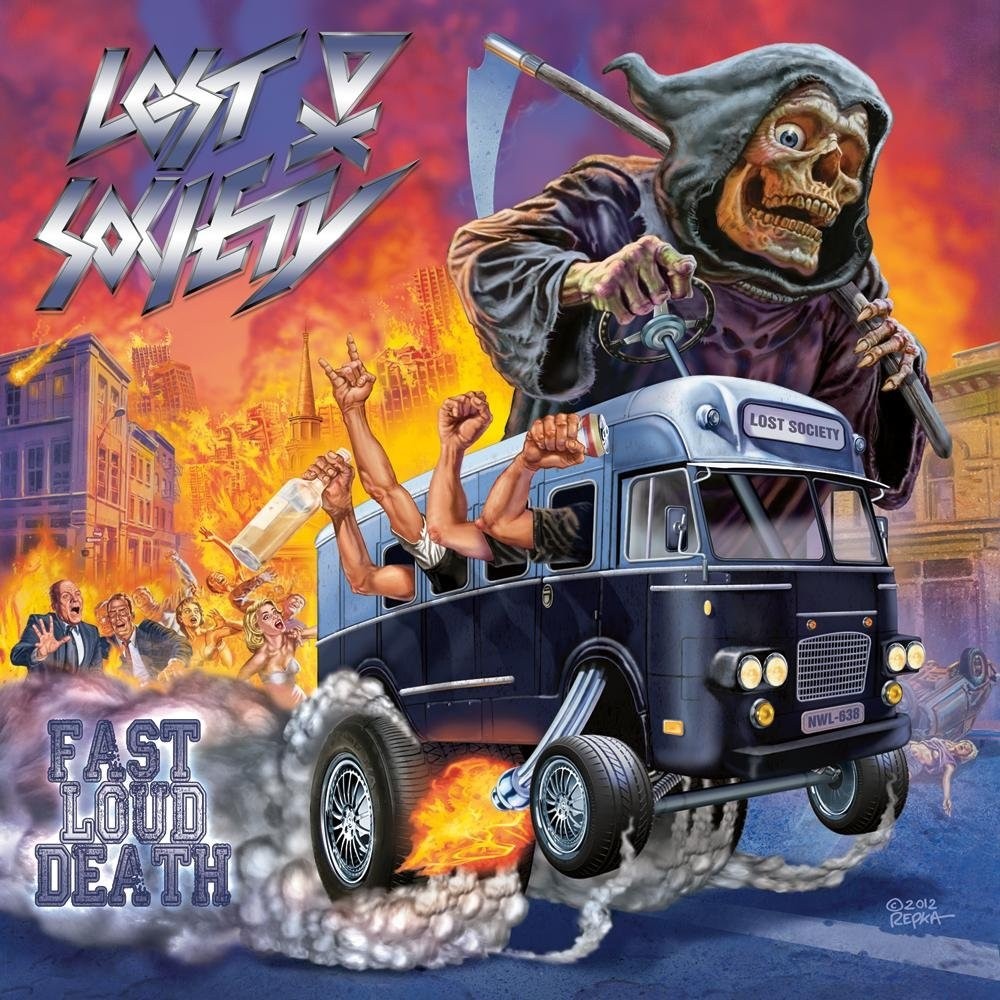 Lost Society - Fast Loud Death (2013) Cover