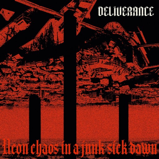 Neon Chaos in a Junk-Sick Dawn