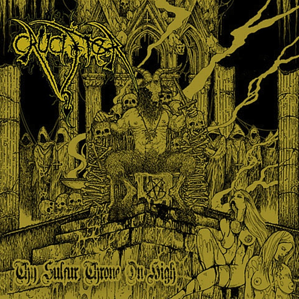 Crucifier - Thy Sulfur Throne on High (2018) Cover