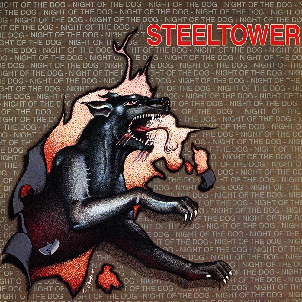 Steeltower - Night of the Dog (1984) Cover