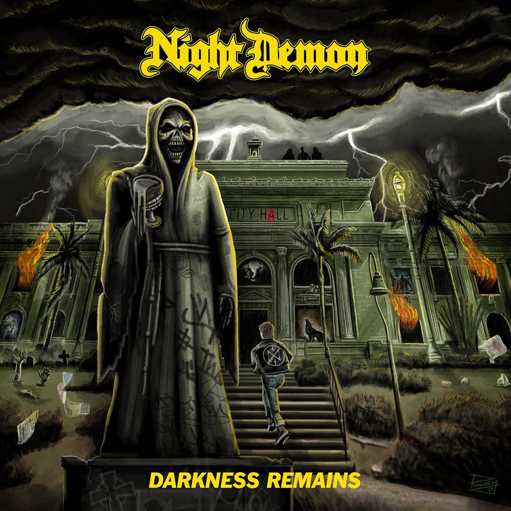 Night Demon - Darkness Remains (2017) Cover